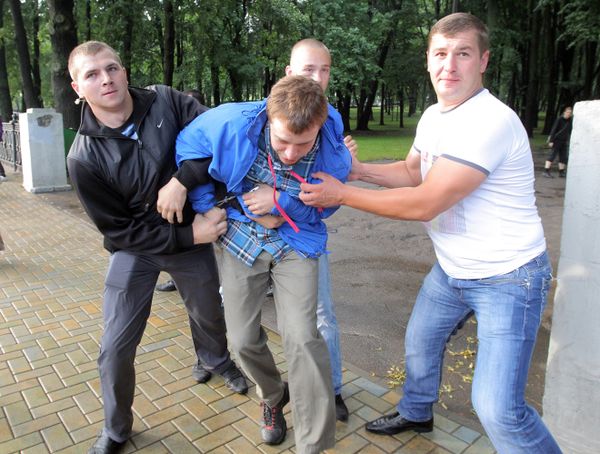 Revolution Through Social Networks protesters arrested in Minsk - Sputnik International