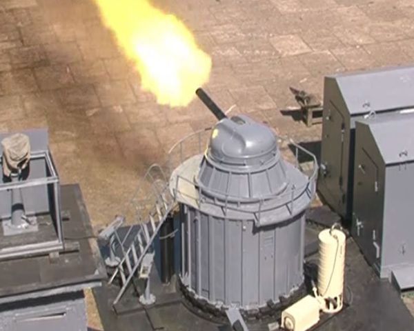 Naval vessels guns tested at Rzhevka firing range - Sputnik International