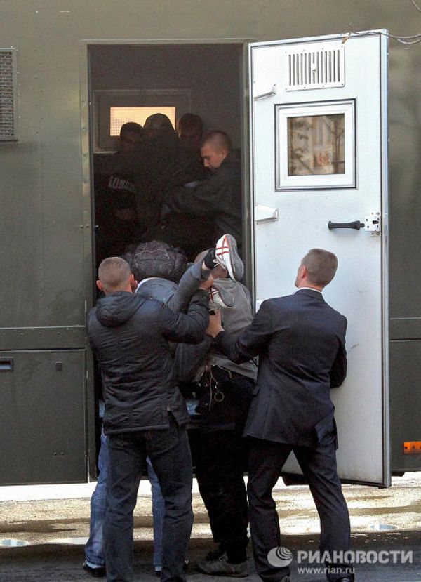 “Silent” protesters detained in Minsk  - Sputnik International