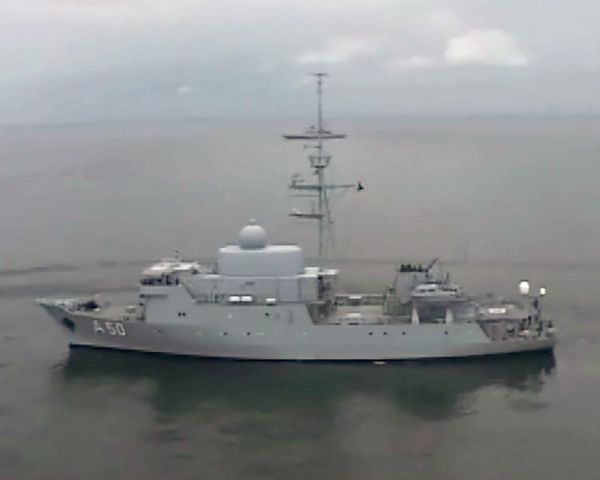 New Russian warship unveiled - Sputnik International