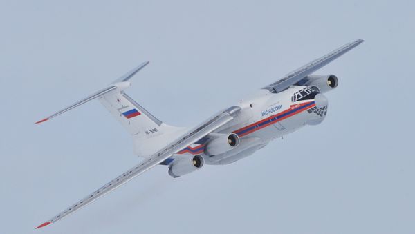 Russian Ministry of Emergency Situations Il-76 plane - Sputnik International