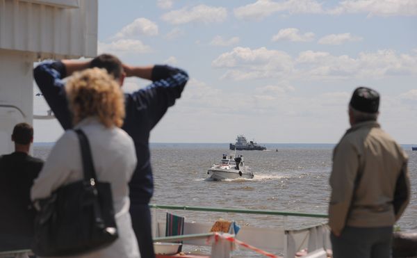 Twin-deck Bulgaria sank on Sunday near the village of Syukeyevo in the Republic of Tatarstan - Sputnik International