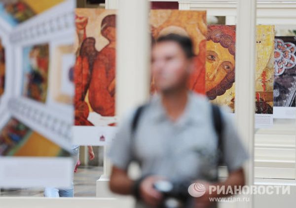 “St. Basil’s through the lens” photo exhibition held in GUM  - Sputnik International