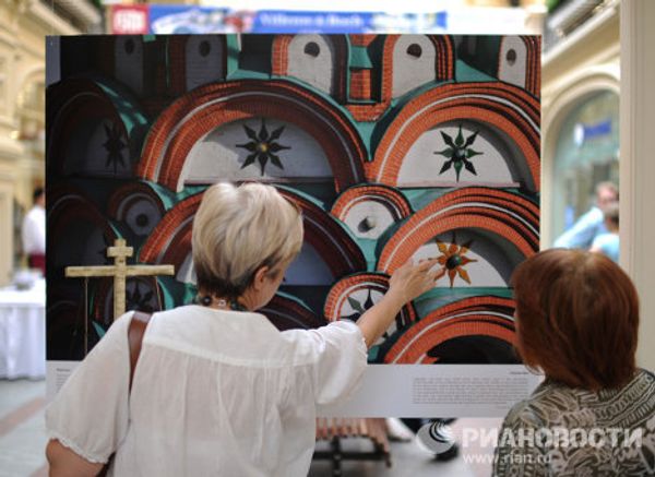 “St. Basil’s through the lens” photo exhibition held in GUM  - Sputnik International