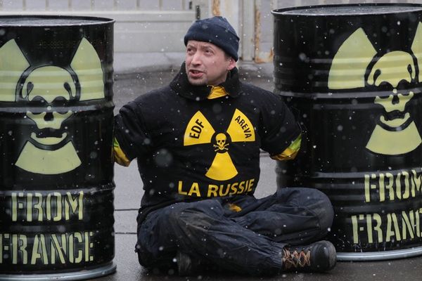 Last year, European activists conducted several protests against nuclear waste transportation to Russia and its storage in the country. - Sputnik International