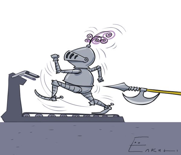 Knights on a treadmill - Sputnik International