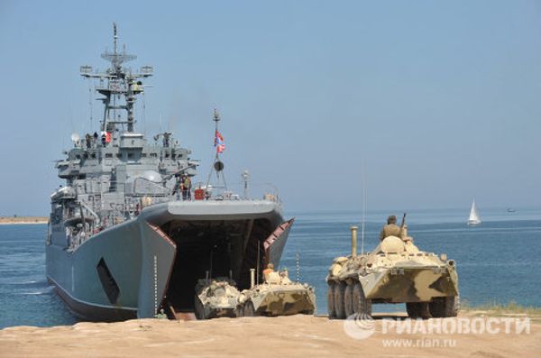 Russian Black Sea Fleet exercises in Sevastopol Russian Black Sea Fleet exercises in Sevastopol - Sputnik International
