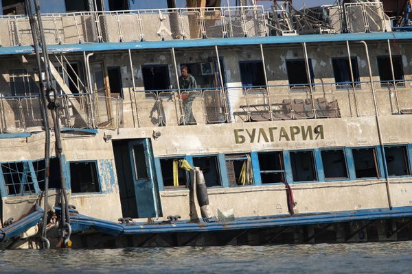 The ship, which was carrying over 200 passengers, sank during a storm on the Volga River in the Russian Republic of Tatarstan on July 10. The ship, which was carrying over 200 passengers, sank during a storm on the Volga River in the Russian Republic of Tatarstan on July 10. - Sputnik International