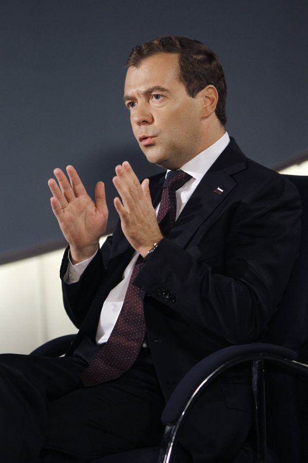Russian President Dmitry Medvedev on Friday gave his backing to a UN Security Council resolution which authorized international military action in Libya. Russian President Dmitry Medvedev on Friday gave his backing to a UN Security Council resolution which authorized international military action in Libya. - Sputnik International