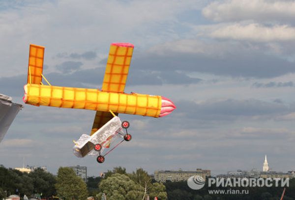 One-flight wonders: Homemade flying machines face off in Moscow - Sputnik International