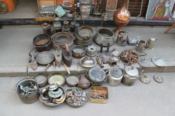 Flea market near the Izmailovo Kremlin Flea market near the Izmailovo Kremlin - Sputnik International