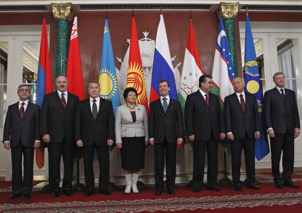 Leaders of the Collective Security Treaty Organization member states - Sputnik International