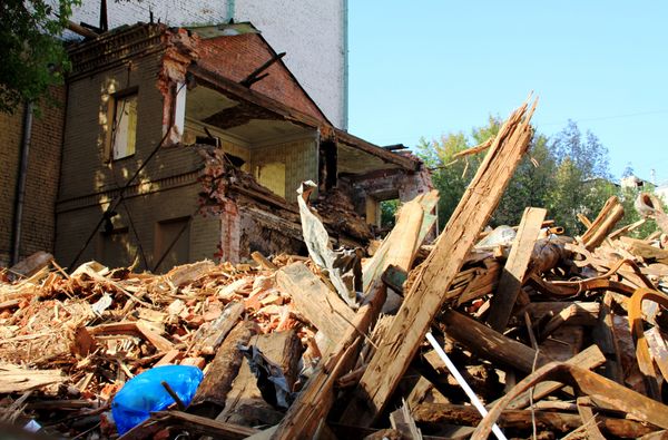 The house on Bolshoi Kozikhinsky alley is the latest in a line of demolitions of Moscow's historic buildings - Sputnik International