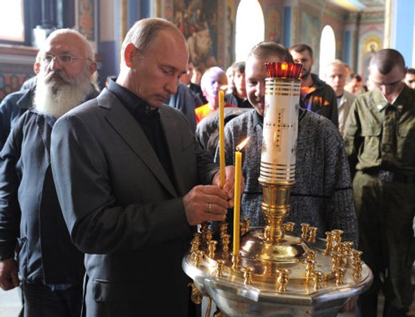 Prime Minister Vladimir Putin visits Valaam Monastery - Sputnik International