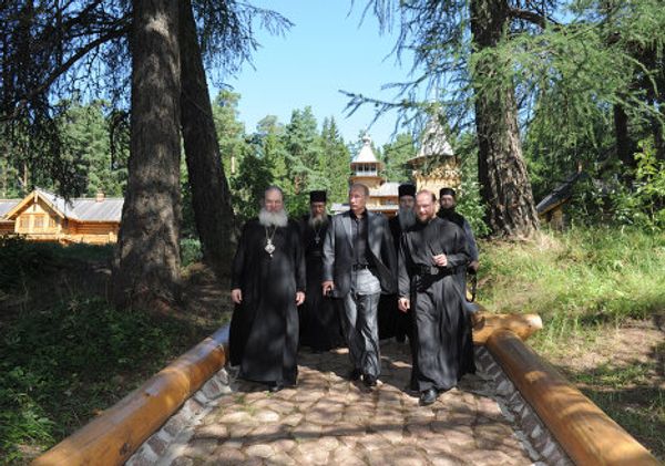 Prime Minister Vladimir Putin visits Valaam Monastery - Sputnik International