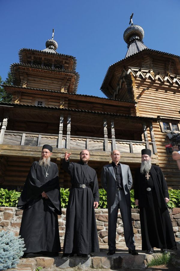 Prime Minister Vladimir Putin visits Valaam Monastery - Sputnik International