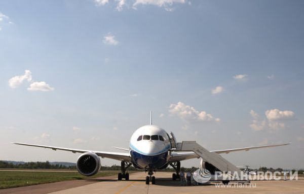 The Dreamliner arrives for the first time in Russia The Dreamliner arrives for the first time in Russia - Sputnik International