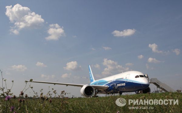 The Dreamliner arrives for the first time in Russia The Dreamliner arrives for the first time in Russia - Sputnik International