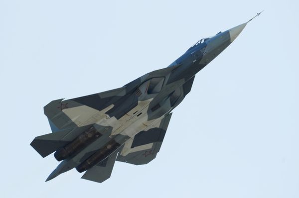 Russia's Sukhoi T-50 5th generation fighter - Sputnik International