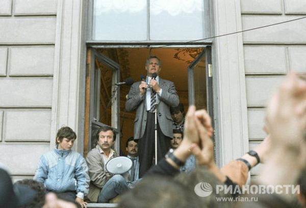 August 1991: Attempted putsch August 1991: Attempted putsch - Sputnik International