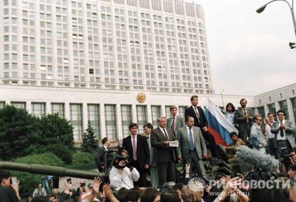 August 1991: Attempted putsch August 1991: Attempted putsch - Sputnik International