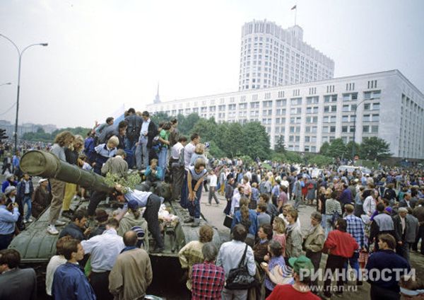 August 1991: Attempted putsch August 1991: Attempted putsch - Sputnik International