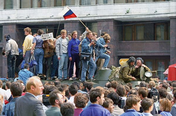 August 1991: Attempted putsch August 1991: Attempted putsch - Sputnik International