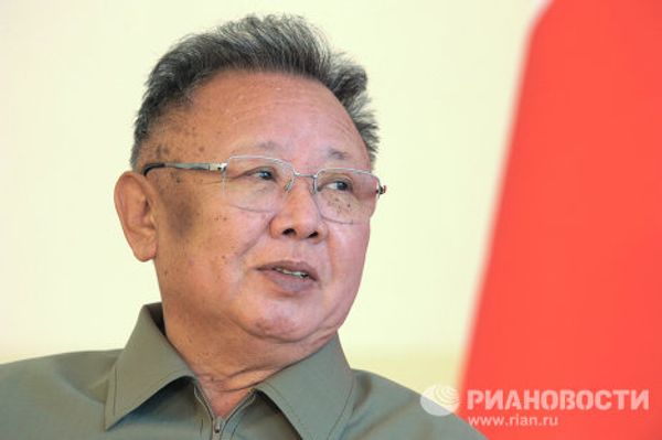 Medvedev and Kim Jong-il at President’s Temporary Residence in Buryatia Medvedev and Kim Jong-il at President’s Temporary Residence in Buryatia - Sputnik International