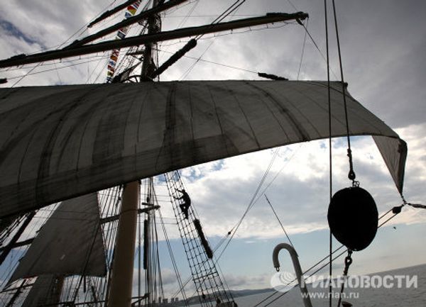 Sailing ship Nadezhda ready for Pacific voyage Sailing ship Nadezhda ready for Pacific voyage - Sputnik International