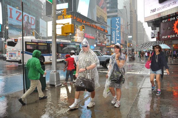 Hurricane Irene begins to batter New York - Sputnik International