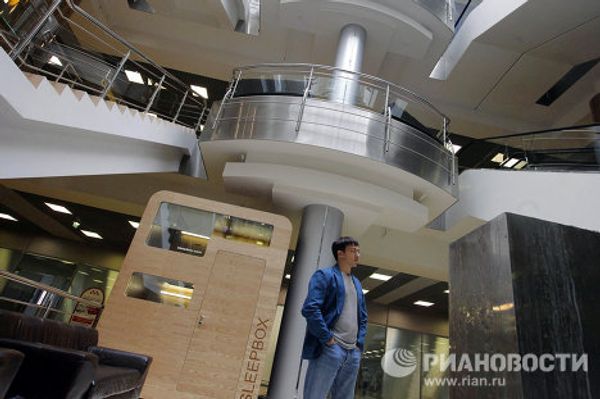 Sleepbox installed at Sheremetyevo Airport - Sputnik International