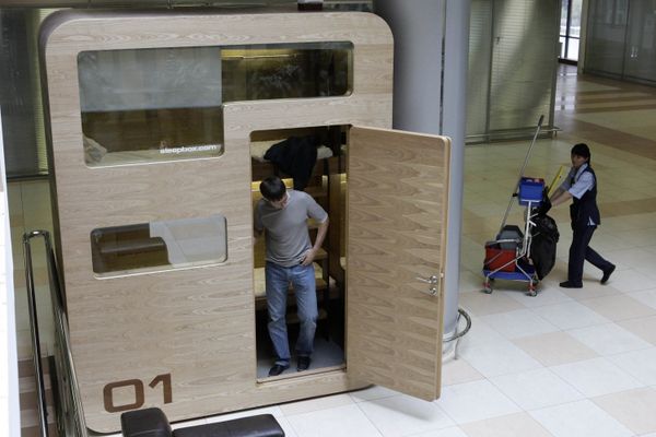 Sleepbox installed at Sheremetyevo Airport - Sputnik International