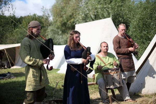 Ancient life and martial arts at Moscow reenactment festival  - Sputnik International