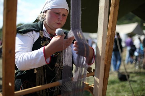 Ancient life and martial arts at Moscow reenactment festival  - Sputnik International