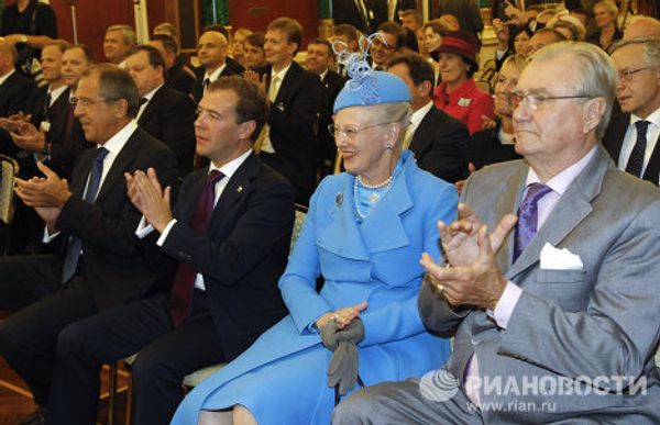 Medvedev meets with Danish Queen in Kremlin - Sputnik International