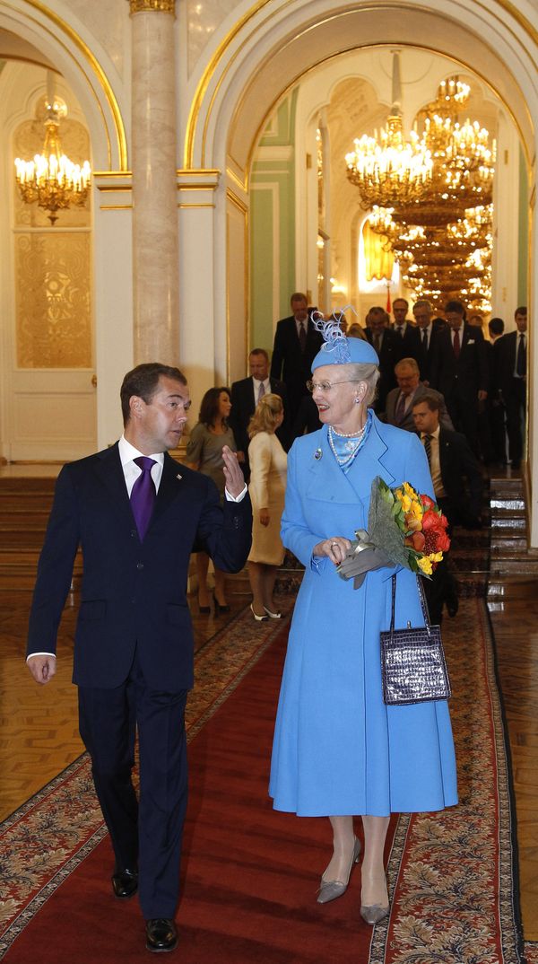 Medvedev meets with Danish Queen in Kremlin - Sputnik International