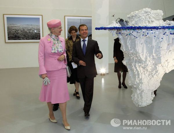 A visit by Queen Margrethe II of Denmark to Russia: Day Two A visit by Queen Margrethe II of Denmark to Russia: Day Two - Sputnik International