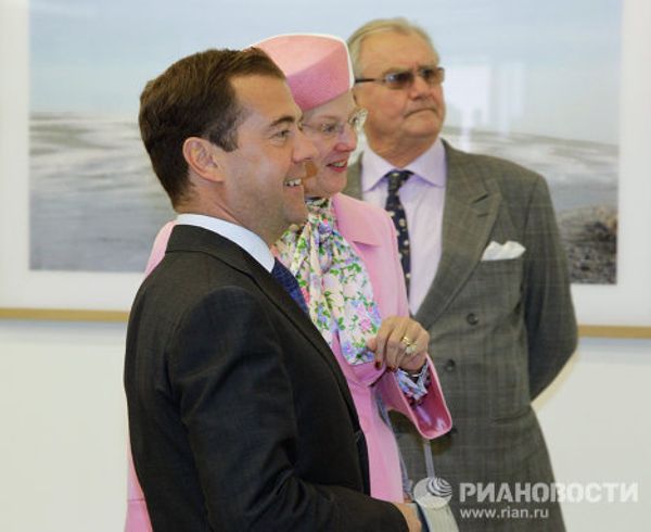 A visit by Queen Margrethe II of Denmark to Russia: Day Two A visit by Queen Margrethe II of Denmark to Russia: Day Two - Sputnik International