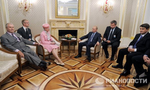 A visit by Queen Margrethe II of Denmark to Russia: Day Two A visit by Queen Margrethe II of Denmark to Russia: Day Two - Sputnik International