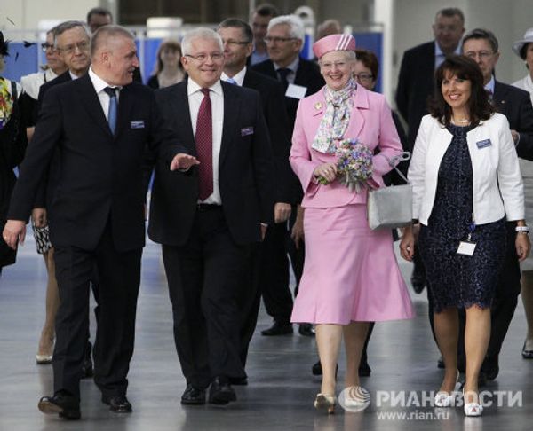 A visit by Queen Margrethe II of Denmark to Russia: Day Two A visit by Queen Margrethe II of Denmark to Russia: Day Two - Sputnik International