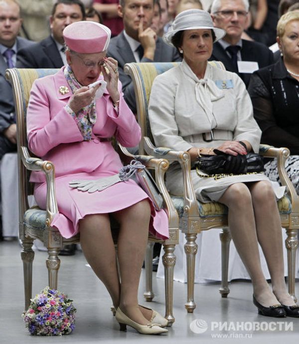 A visit by Queen Margrethe II of Denmark to Russia: Day Two A visit by Queen Margrethe II of Denmark to Russia: Day Two - Sputnik International