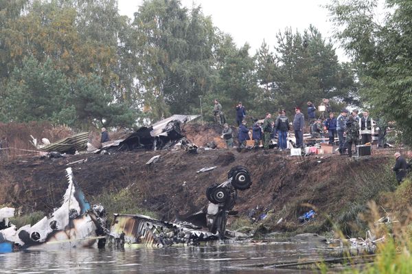 Thirty-five victims of Russian hockey team plane crash identified - Sputnik International