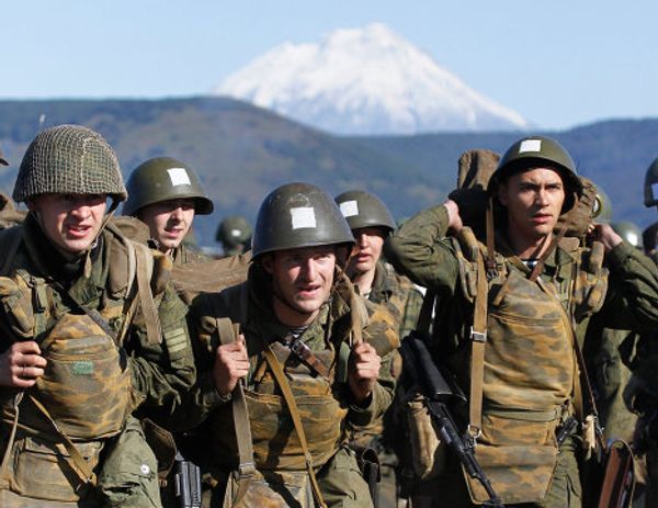 Airborne exercises on Kamchatka - Sputnik International