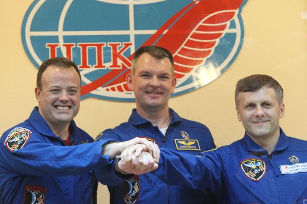 Garan, Samokutyayev and Borisenko Garan, Samokutyayev and Borisenko - Sputnik International