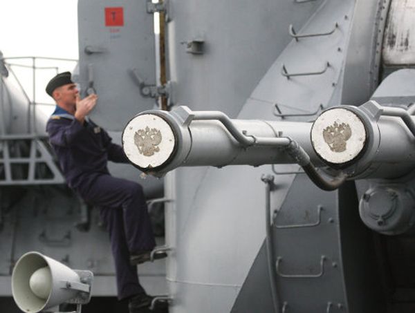 Cruiser Varyag takes part in Pacific Fleet exercise  - Sputnik International