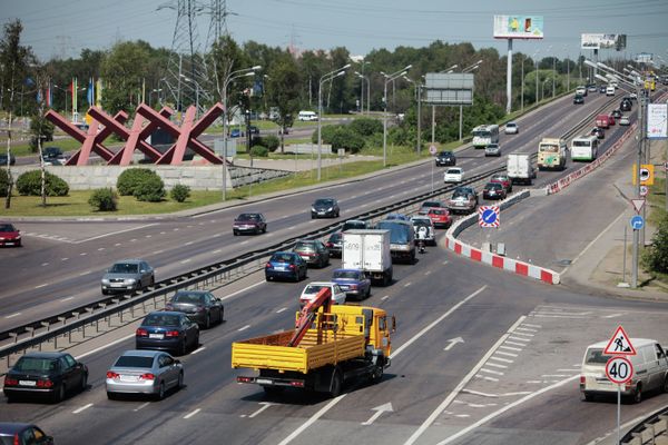 Moscow - St. Petersburg highway - Sputnik International