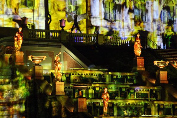 Capriccio. Rastrelli Dedication: Peterhof fountains – closing ceremony - Sputnik International