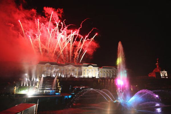 Capriccio. Rastrelli Dedication: Peterhof fountains – closing ceremony - Sputnik International