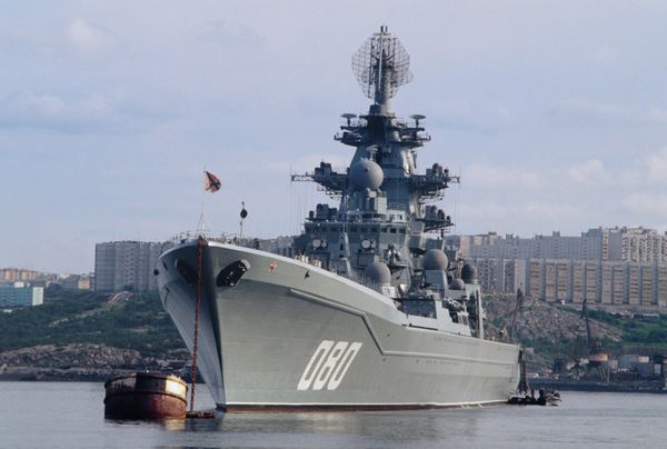 Heavy nuclear guided missile cruiser Admiral Nakhimov Heavy nuclear guided missile cruiser Admiral Nakhimov - Sputnik International