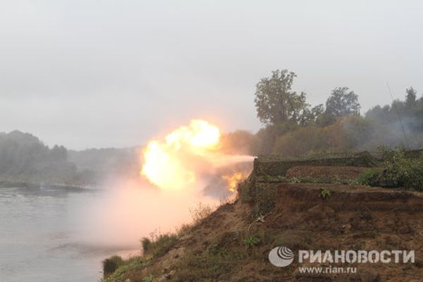 Russia, Belarus hold Union Shield 2011 exercise in the Nizhny Novgorod Region - Sputnik International